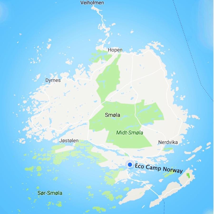 بيت شباب Eco Camp Norway Smola المظهر الخارجي الصورة
